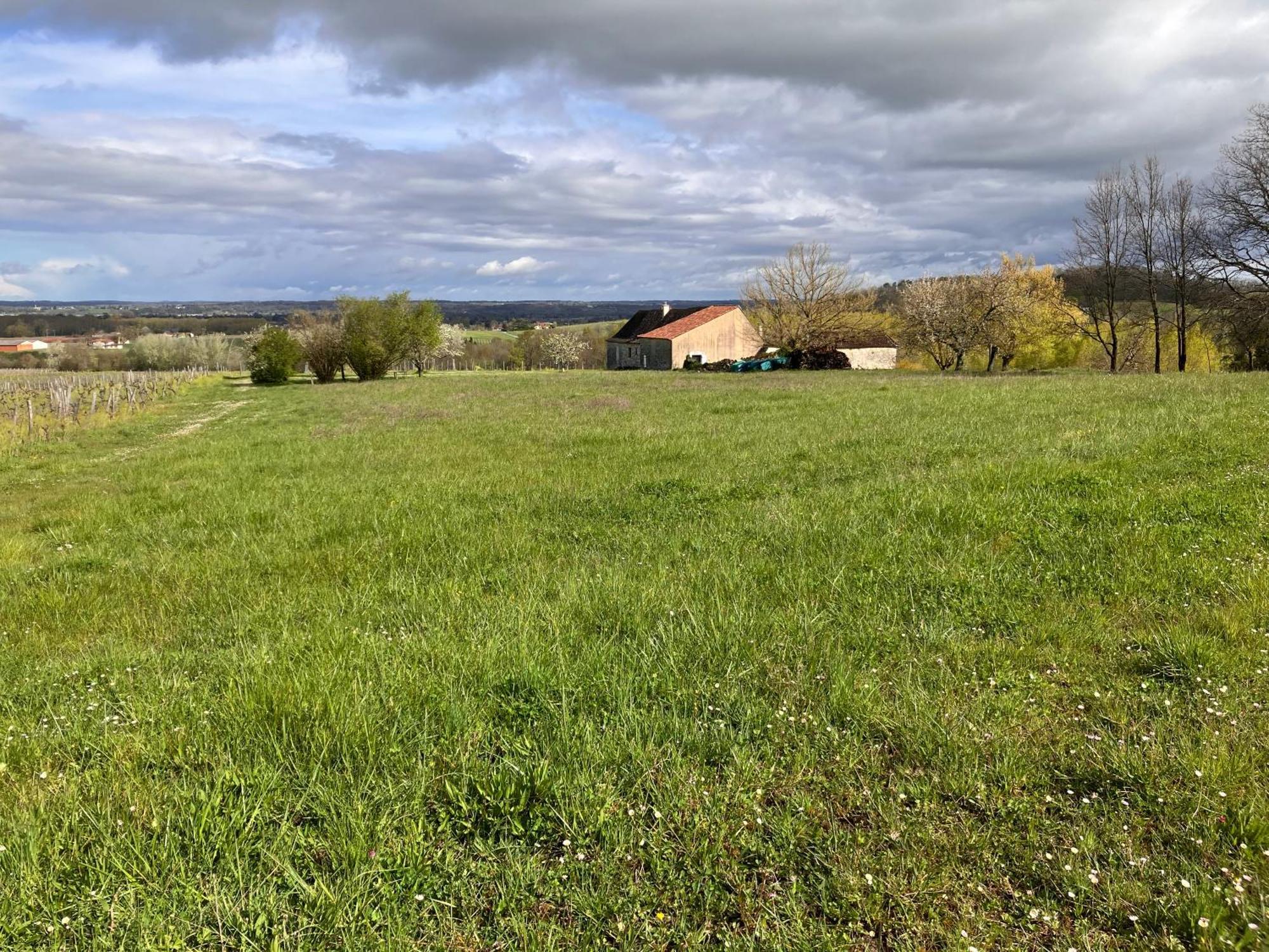 Perigourdine Avec Spa Et Vue Pomport Exterior foto